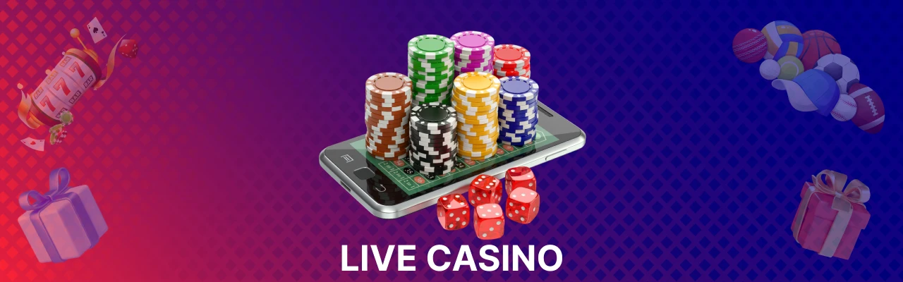 Live casino spill